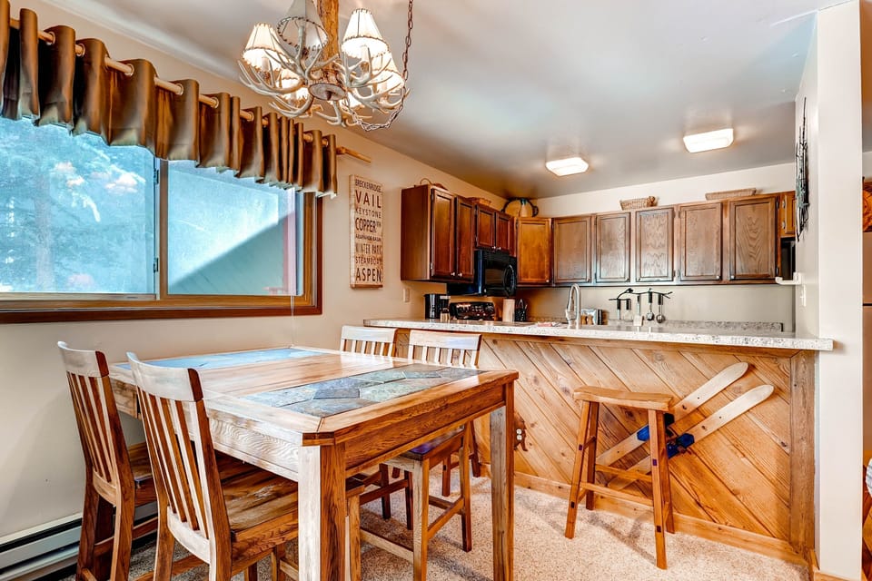 Condo, 1 Bedroom | Private kitchen | Coffee/tea maker, full-size fridge, microwave, oven