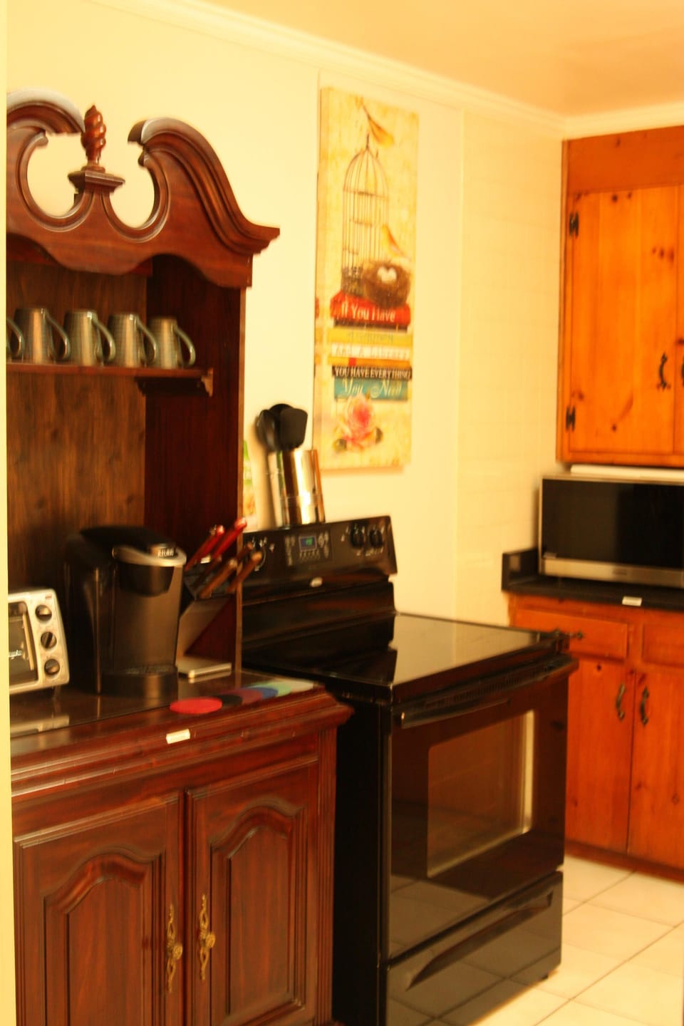 Stove, Coffee Maker, Toaster  