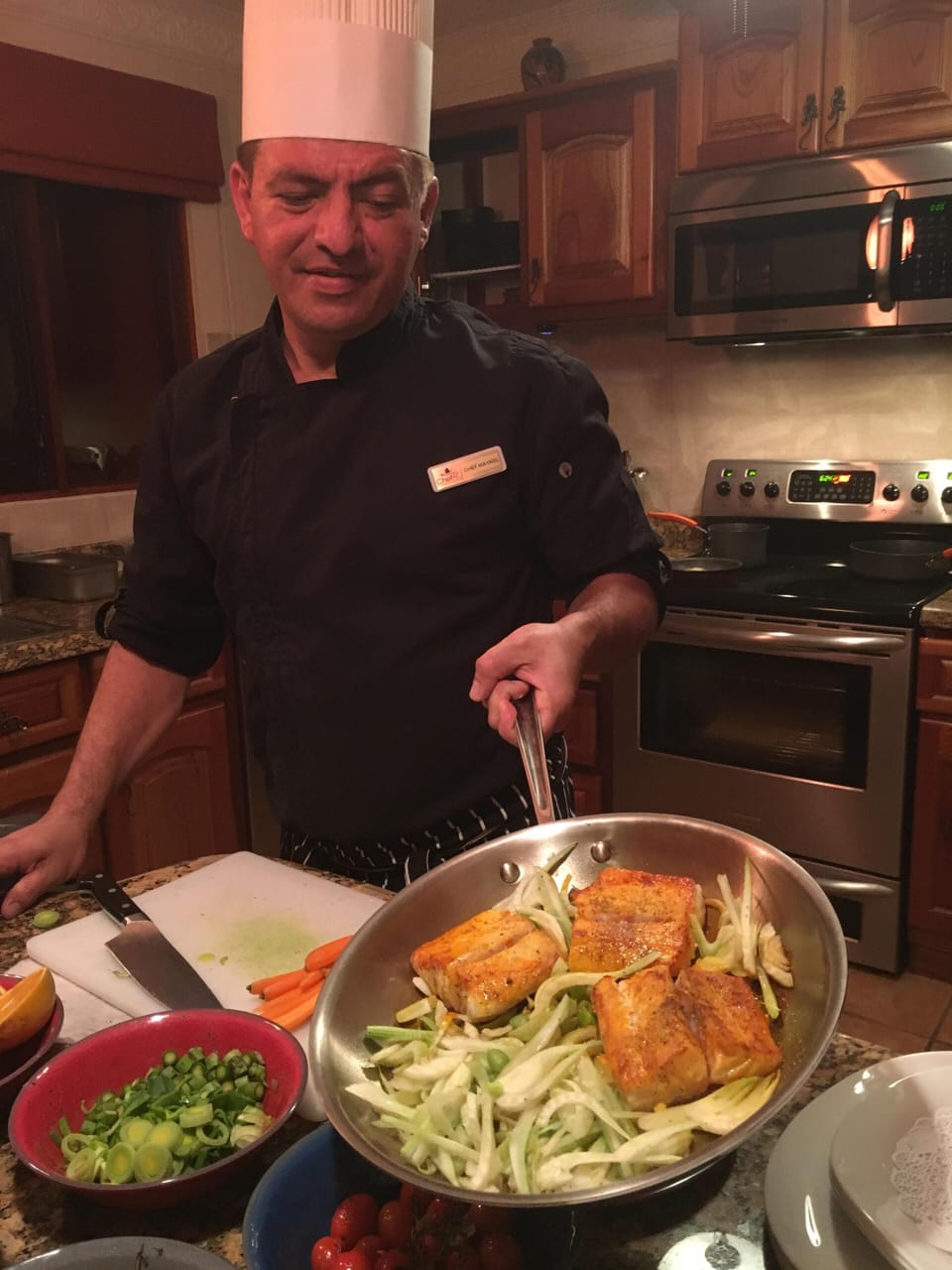 Available in-villa Chef to prepare your choice of culinary creations