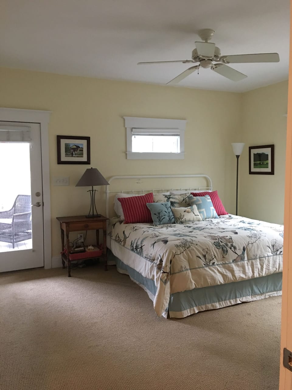 Master bedroom king bed