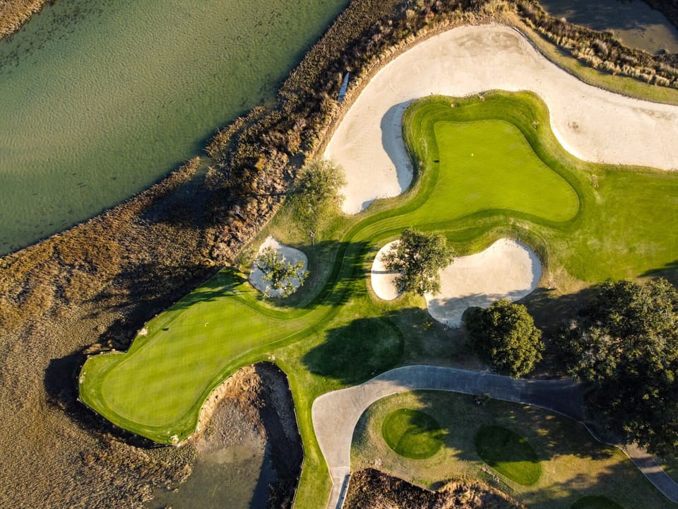 13th and 16th Green
