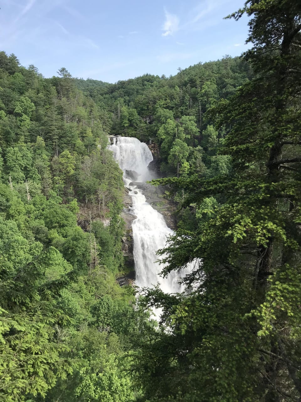 Whitewater Falls located on Hwy 281S out of Lake Toxaway
