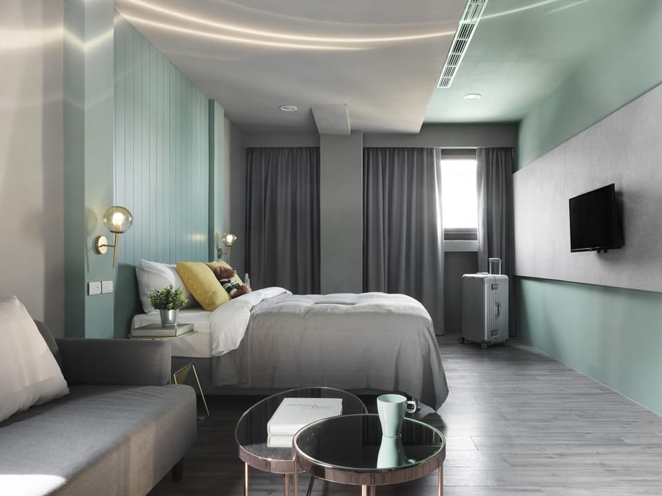 Deluxe Double Room | Down comforters, blackout drapes, soundproofing, free WiFi