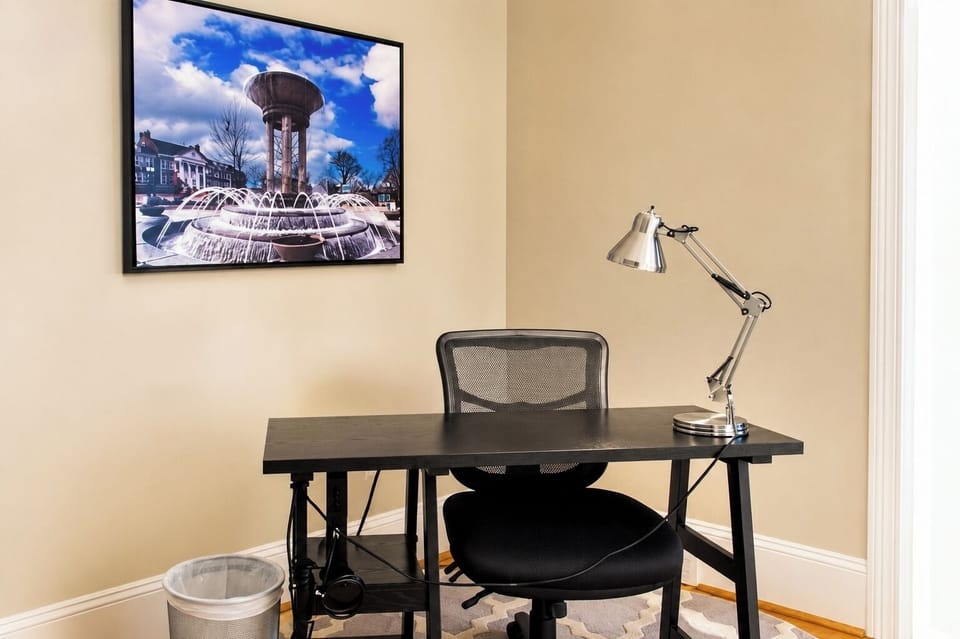 Work Desk in Living Room