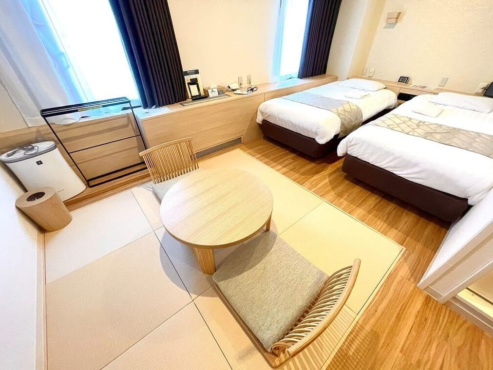 Japanese Western Room, Non-Smoking | Down comforters, desk, free WiFi