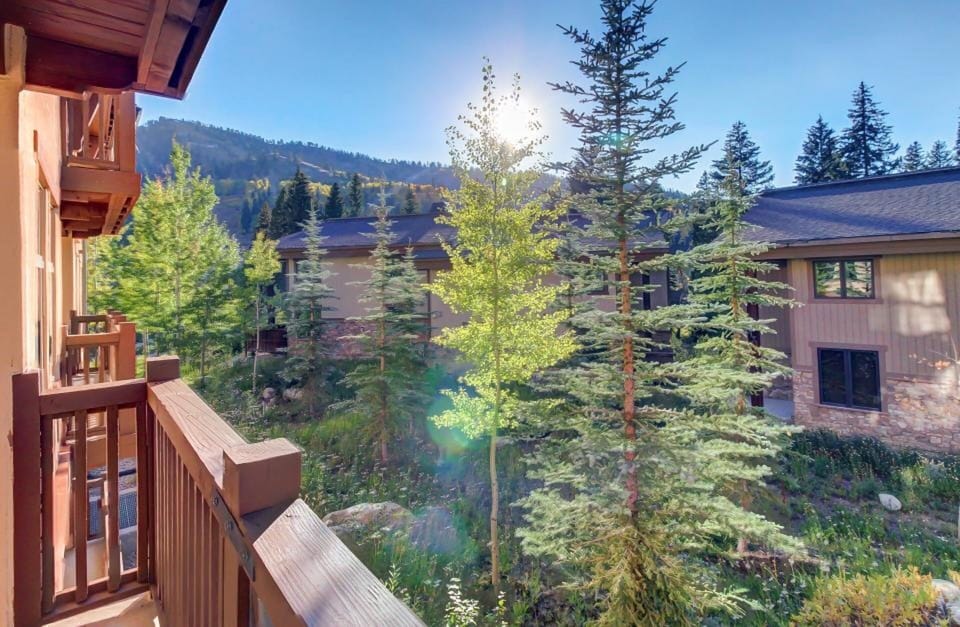 Private balcony