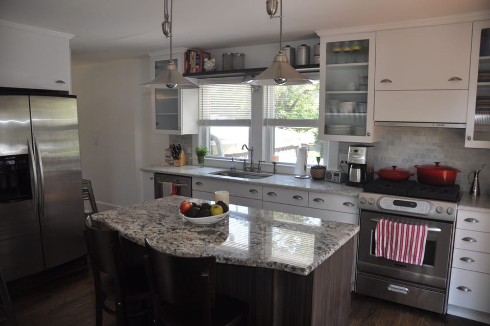 A chef's kitchen:  fully equipped for even the most ambitious meals.