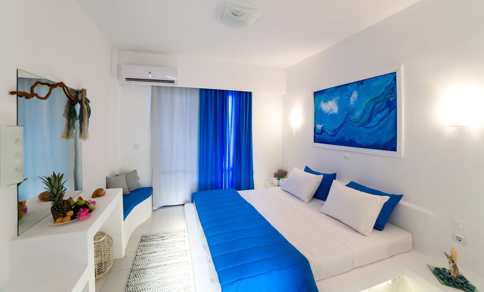 Premium bedding, blackout drapes, soundproofing, iron/ironing board