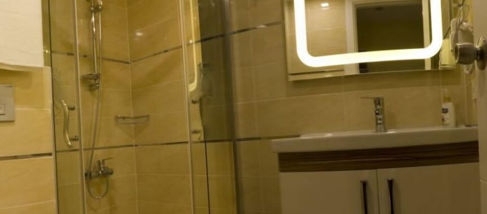Standard Double or Twin Room | Bathroom | Shower, free toiletries, hair dryer, slippers