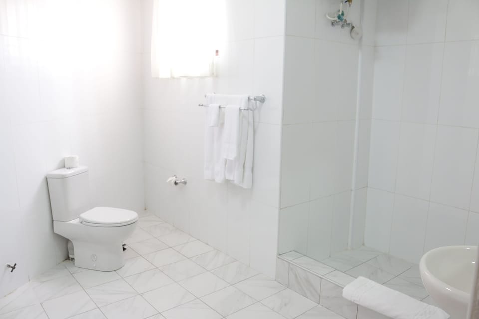 Free toiletries, towels