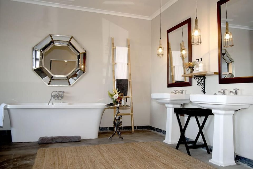 Hair dryer, bathrobes, towels, soap