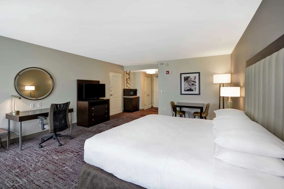 In-room safe, desk, blackout drapes, iron/ironing board