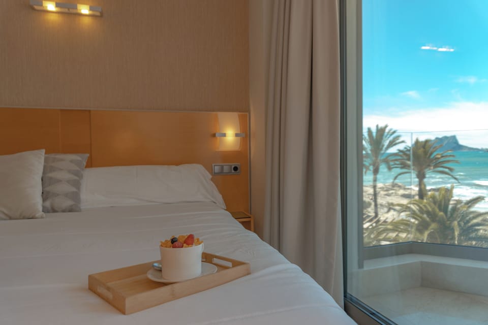 Junior Suite, Sea View | Egyptian cotton sheets, premium bedding, down comforters