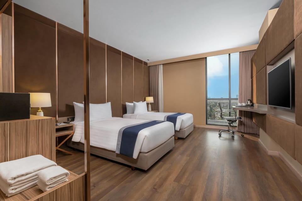 In-room safe, desk, blackout drapes, free WiFi