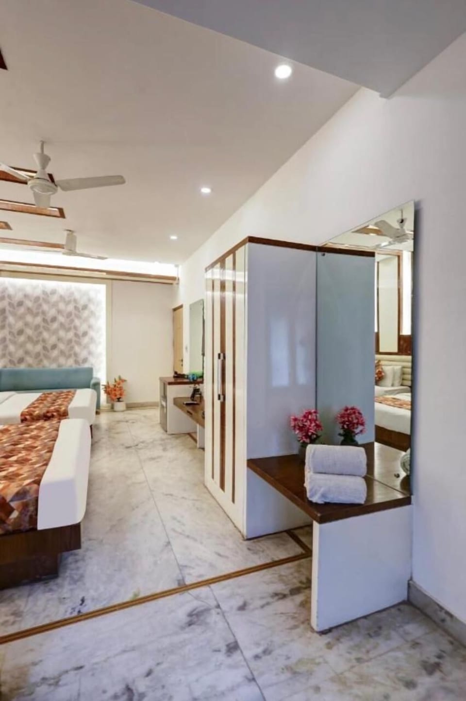 Family Double Room | Premium bedding, memory foam beds, WiFi (free), bed sheets