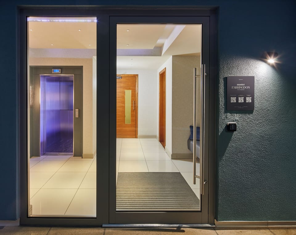 Interior entrance