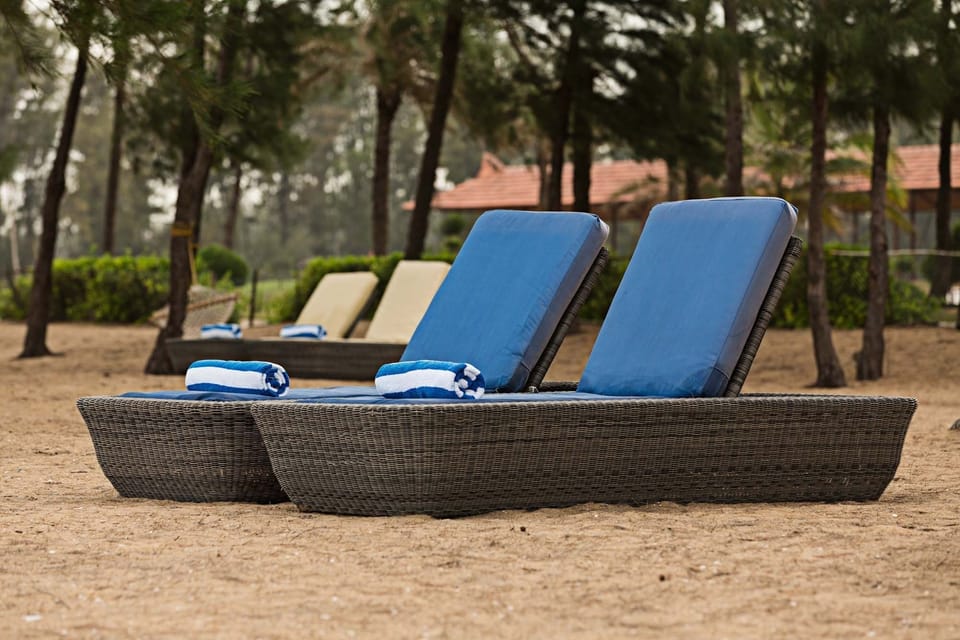 Private beach nearby