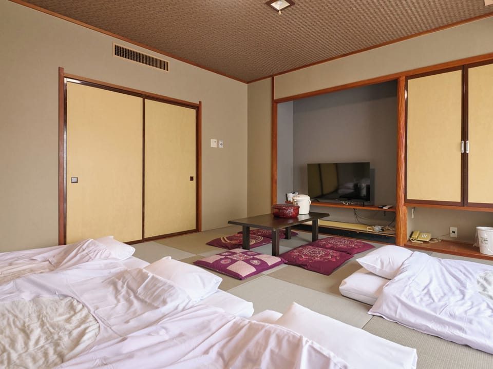 Traditional Room, Non Smoking (Tatami12) | Desk, WiFi (free), bed sheets