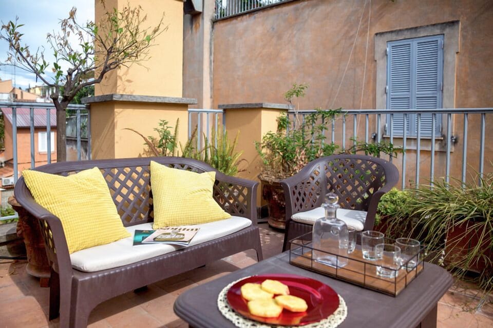 Panoramic Apartment, 2 Bedrooms | Terrace/patio