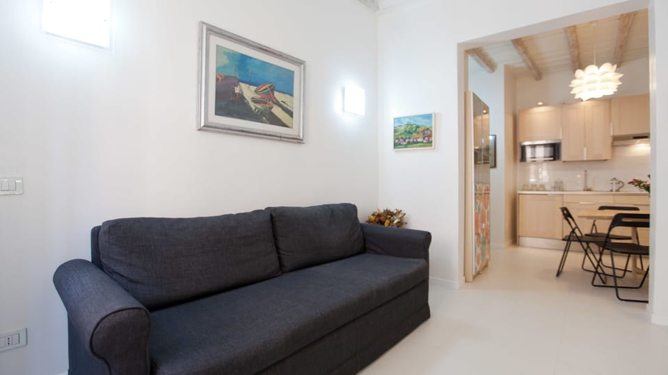 Apartment, 1 Bedroom | Living area | LCD TV