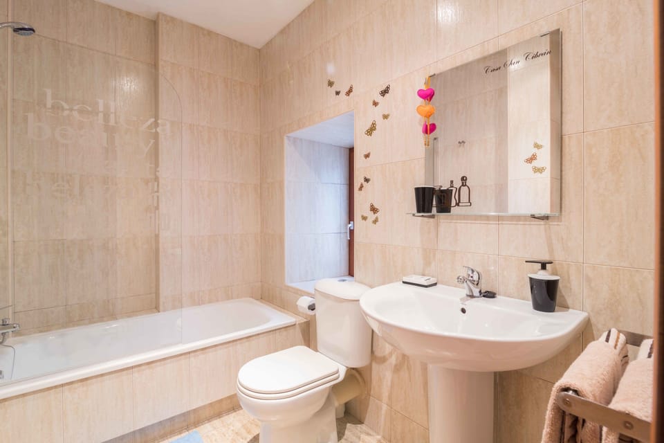 Free toiletries, towels, soap