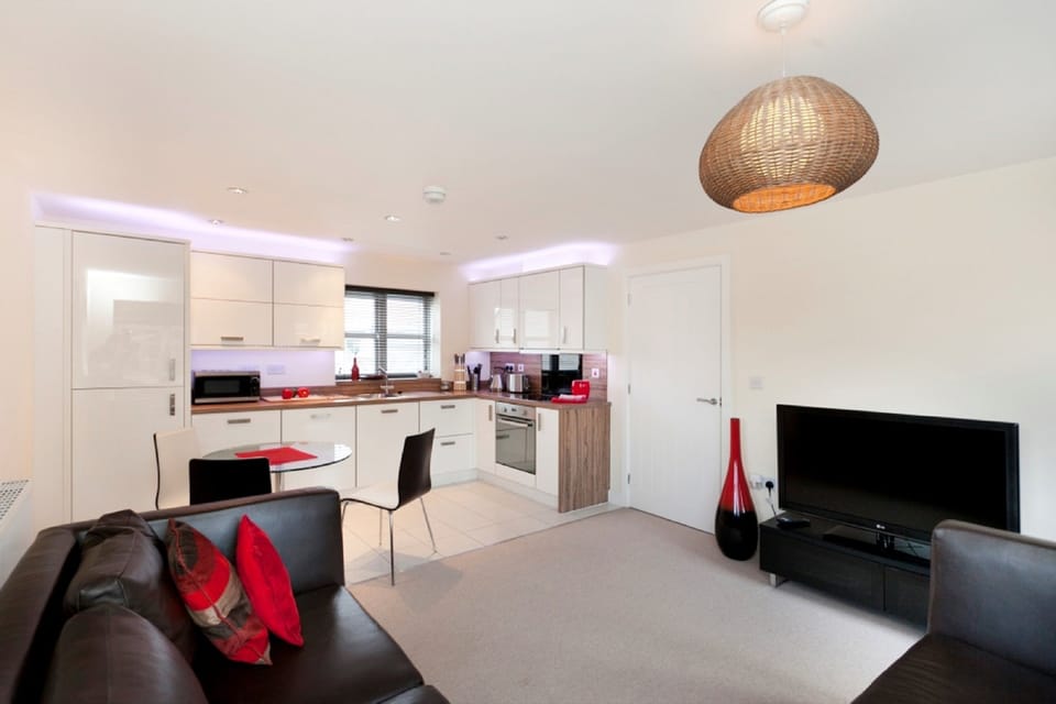 Apartment, 2 Bedrooms | Living area | Flat-screen TV