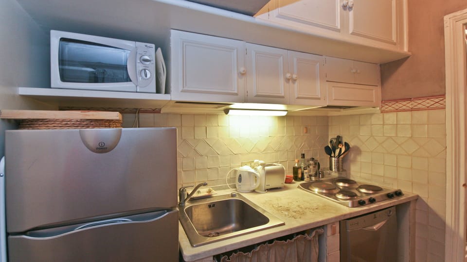 Apartment, 1 Bedroom | Private kitchen | Full-size fridge, microwave, stovetop, dishwasher