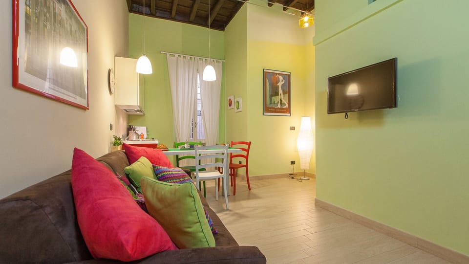 Apartment, 2 Bedrooms | Living area | Flat-screen TV