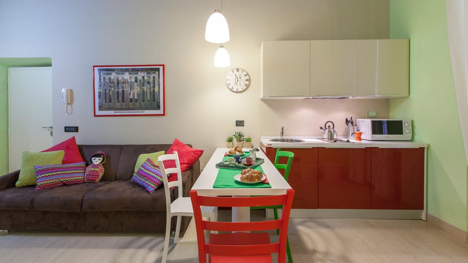 Apartment, 2 Bedrooms | Living area | Flat-screen TV