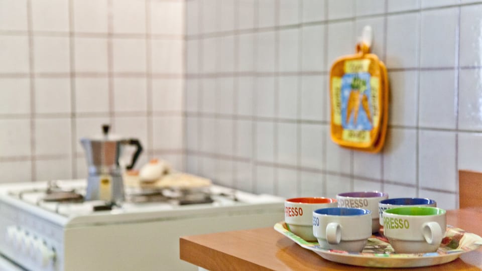 Apartment, 3 Bedrooms | Private kitchen | Full-size fridge, oven, stovetop, espresso maker