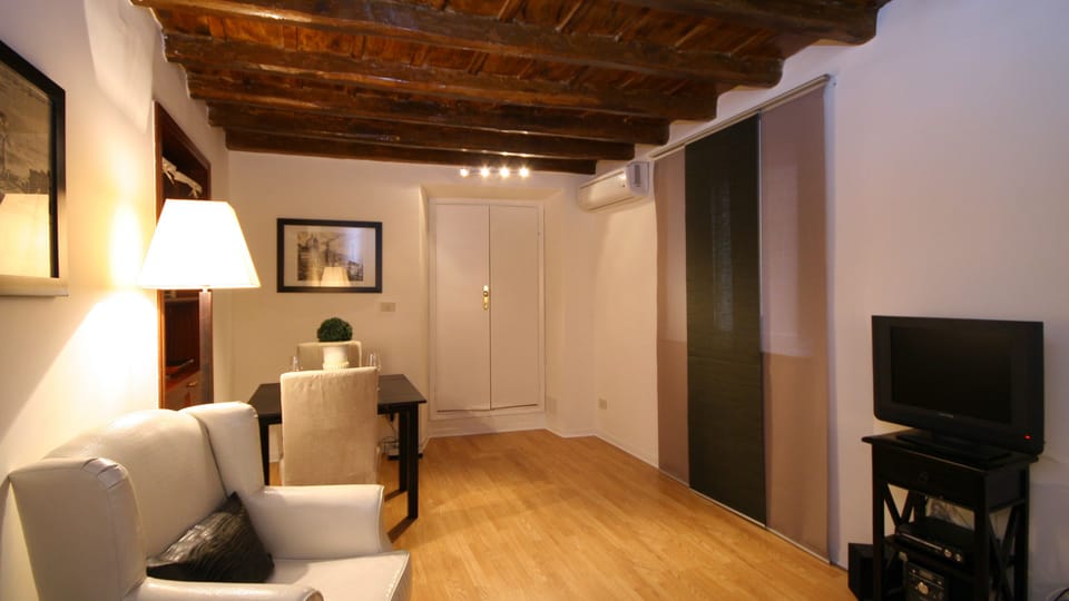 Studio | Living area | Flat-screen TV, DVD player