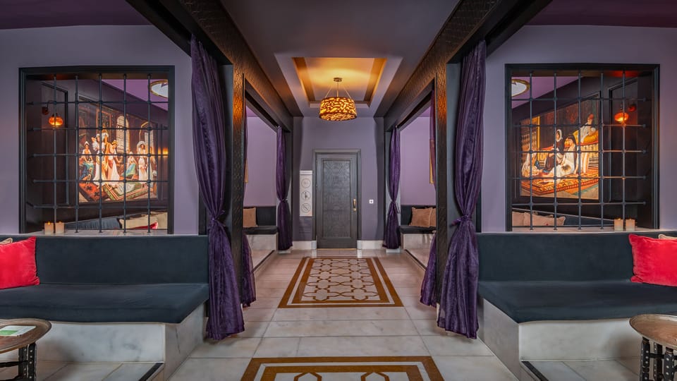 Couples treatment rooms, sauna, steam room, Turkish bath