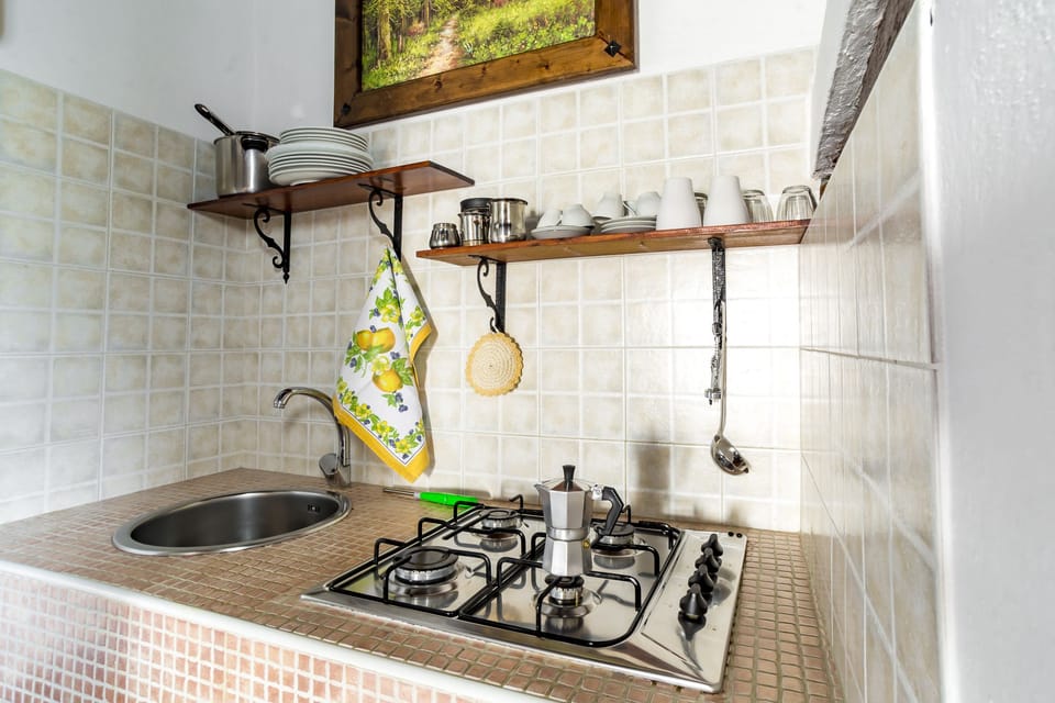 Classic Triple Room, Kitchen, Tower | Private kitchen | Fridge
