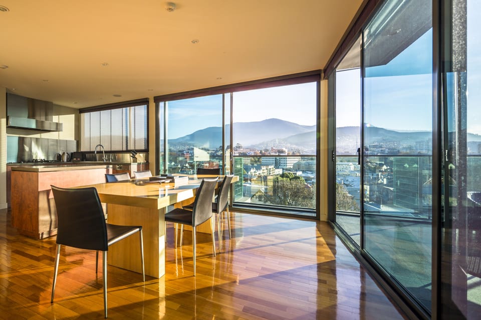 Two Bedroom Penthouse - Harbour View | Premium bedding, minibar, in-room safe, desk