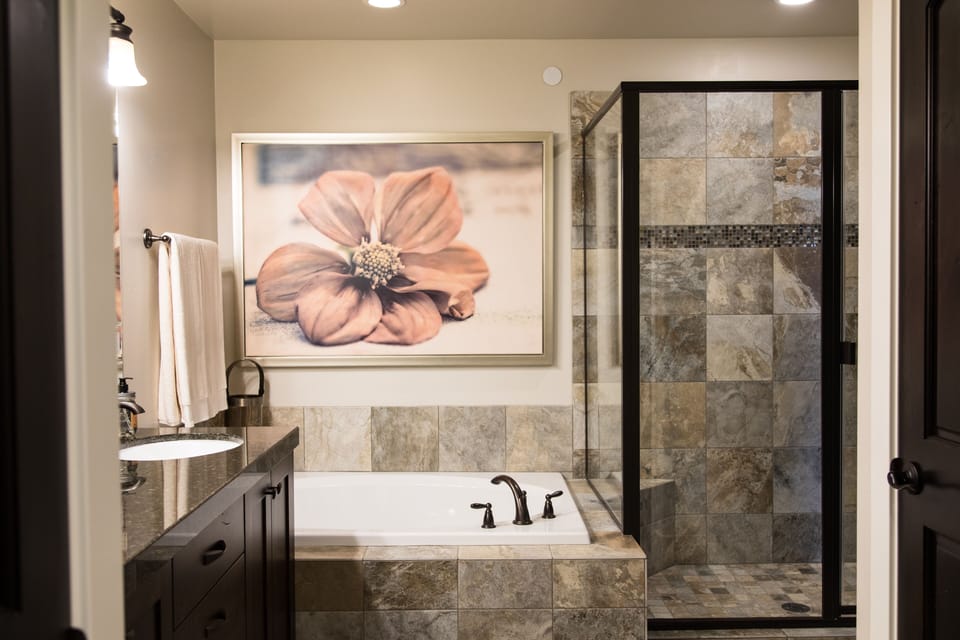 Master bathroom