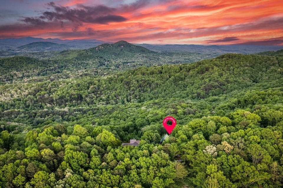 Located adjacent to the Chattahoochee Forest