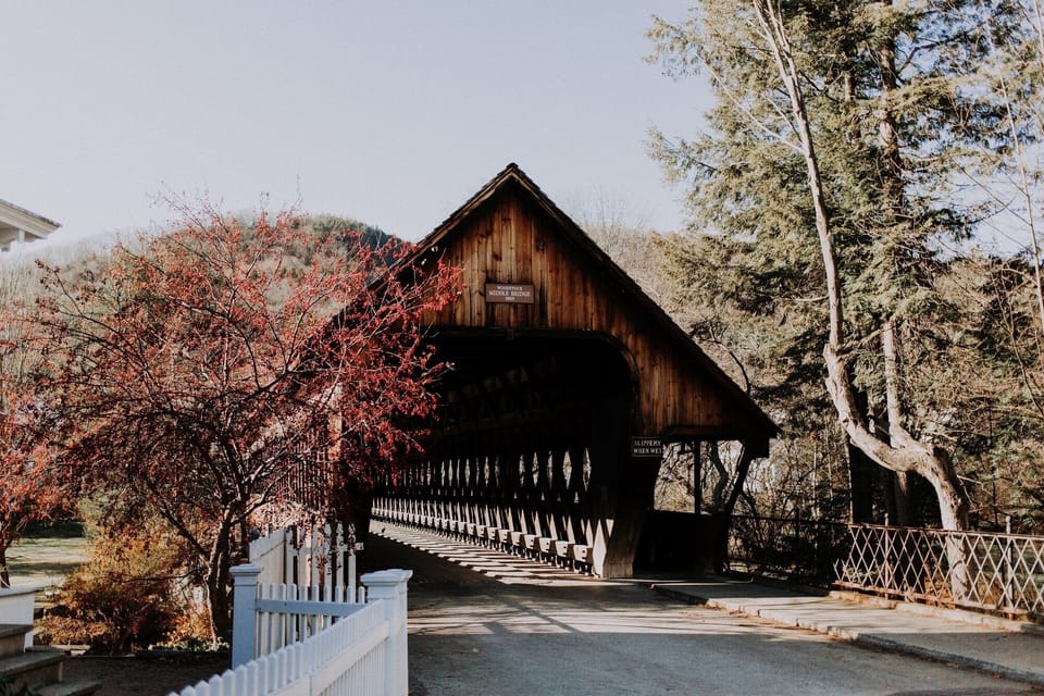 Covered Bridge in Woodstock VT