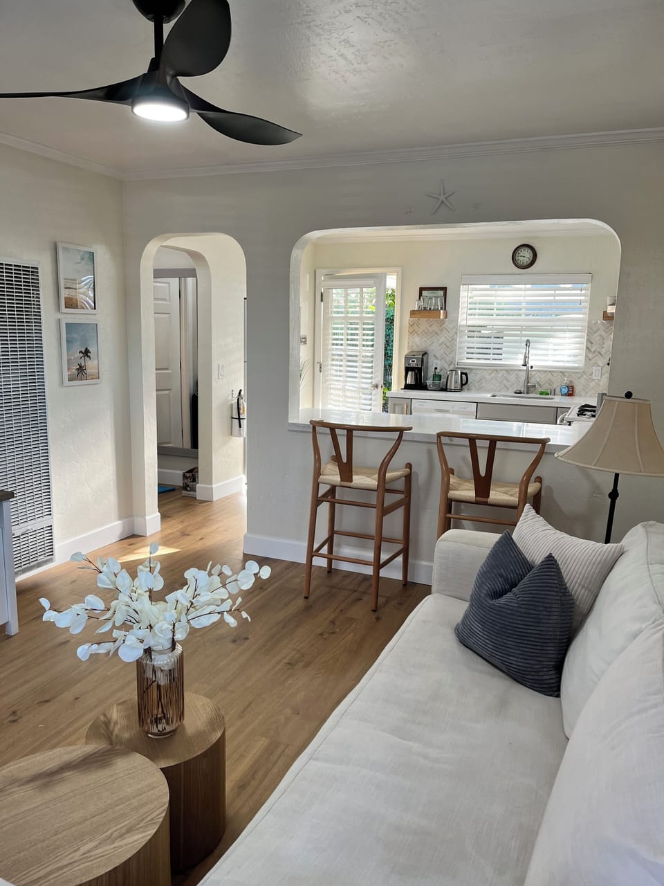 Main House living room /kitchen
