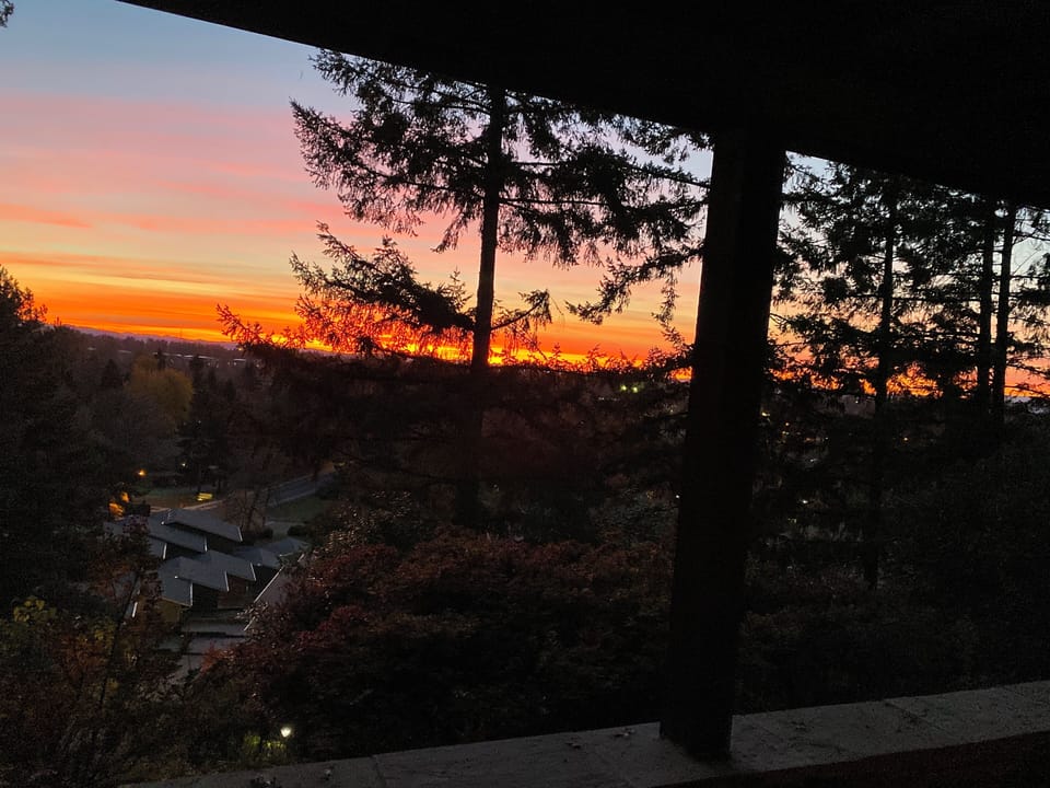 Fall Sunset