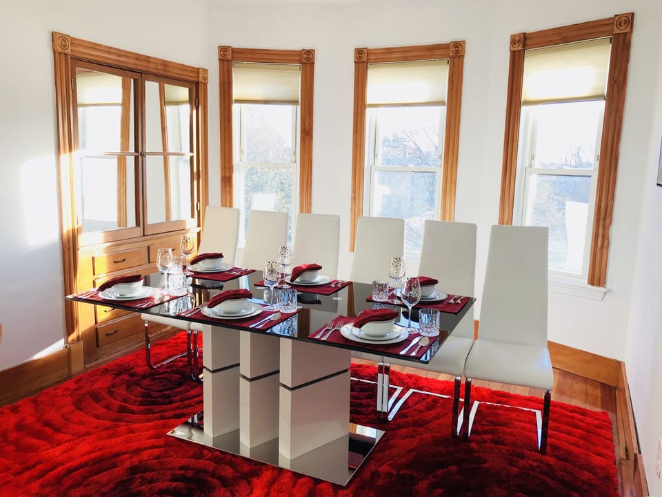 Host your special even or simply vacation in style at this beautiful dining room