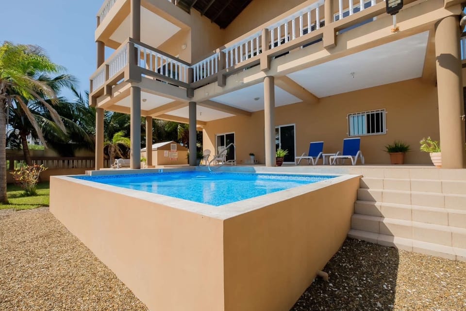 Enjoy your private pool, perfect for cooling off in the Belize sun.
