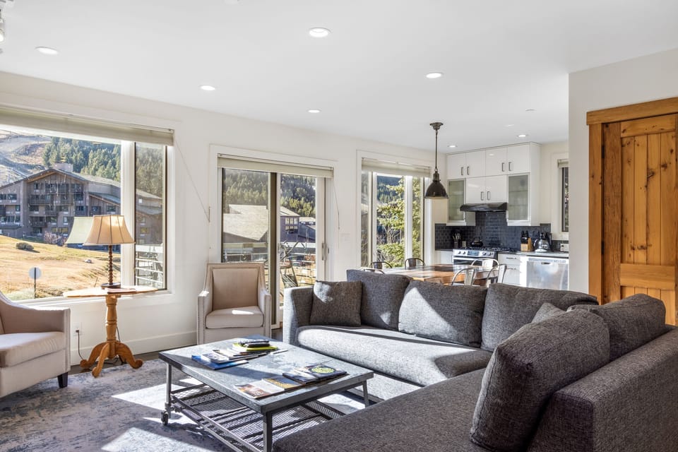 Living Room with Fireplace