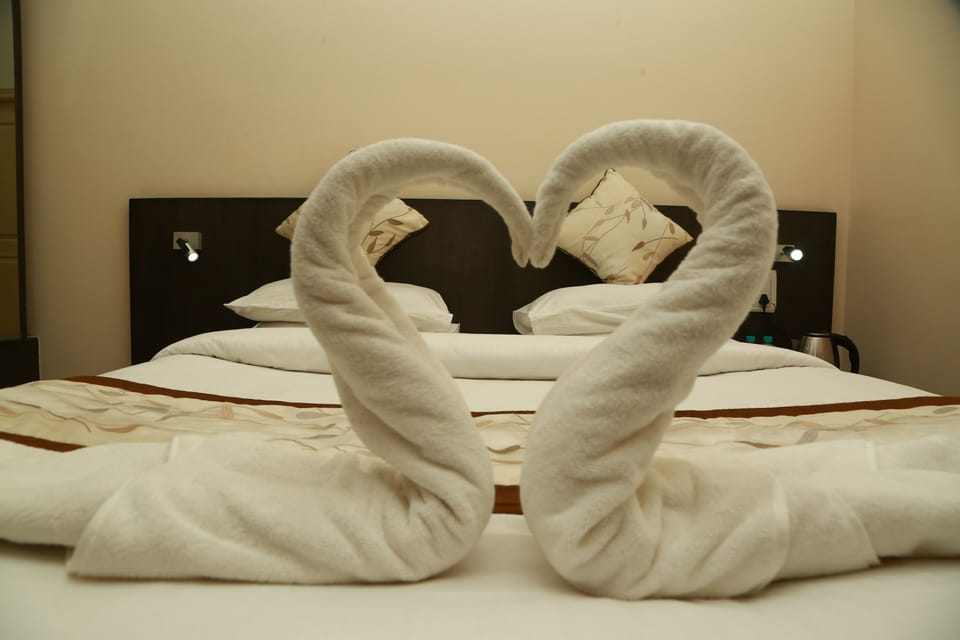 Deluxe Room | Memory foam beds, desk, laptop workspace, soundproofing