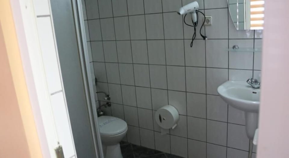 Double Room | Bathroom | Shower, free toiletries, hair dryer, slippers