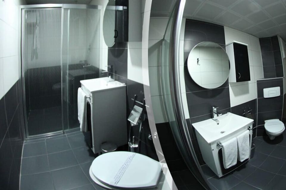 Triple Room | Bathroom | Shower, free toiletries, hair dryer, towels