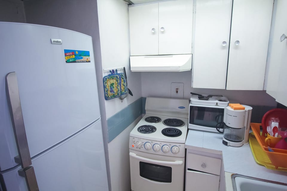 Comfort Studio, 2 Twin Beds, Accessible | Private kitchen | Fridge, microwave, oven, stovetop
