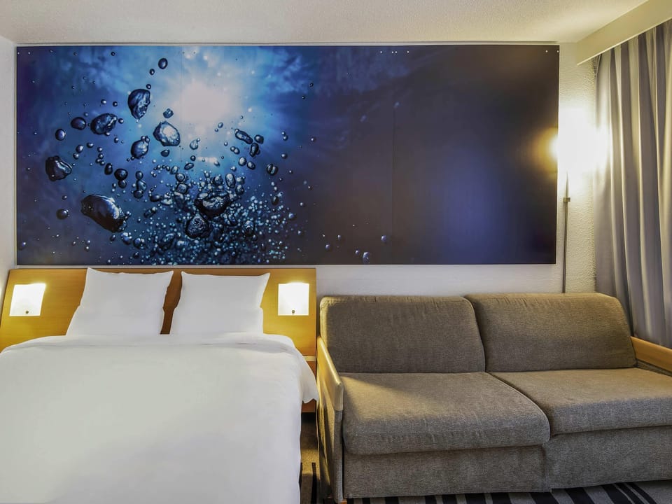 Premium bedding, memory foam beds, in-room safe, desk