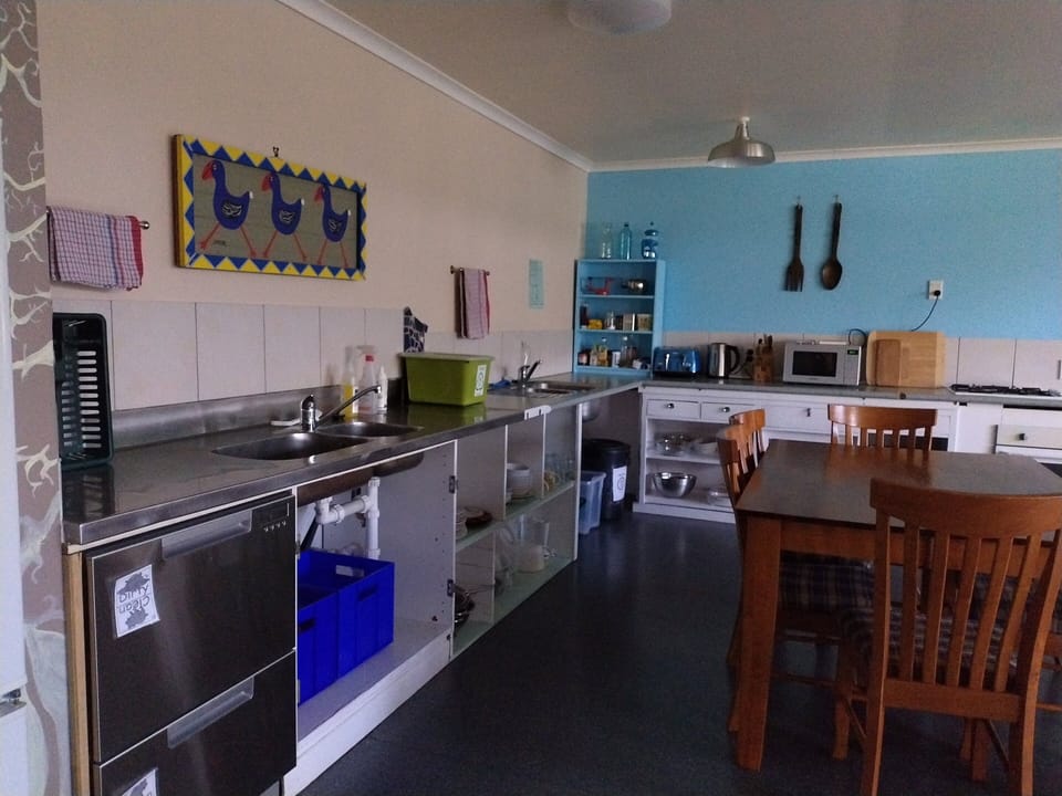 Shared fridge, microwave