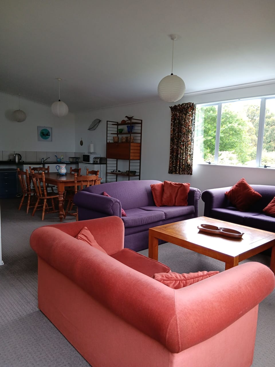 Comfort Apartment, Multiple Beds, Non Smoking, Kitchenette | Living area | Table tennis, books, video library