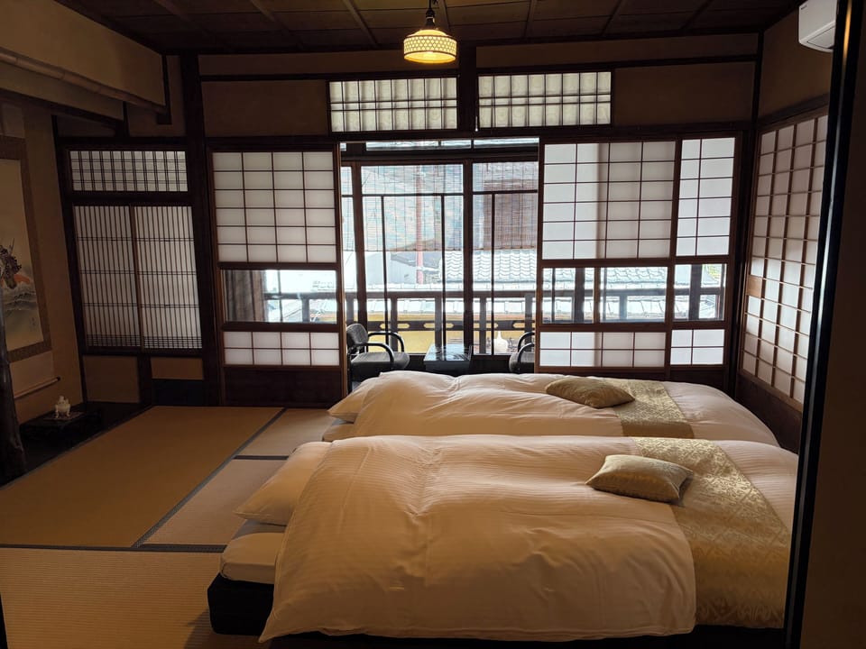 Japanese Style Twin Room, Garden View, TSUKI | In-room safe, free WiFi